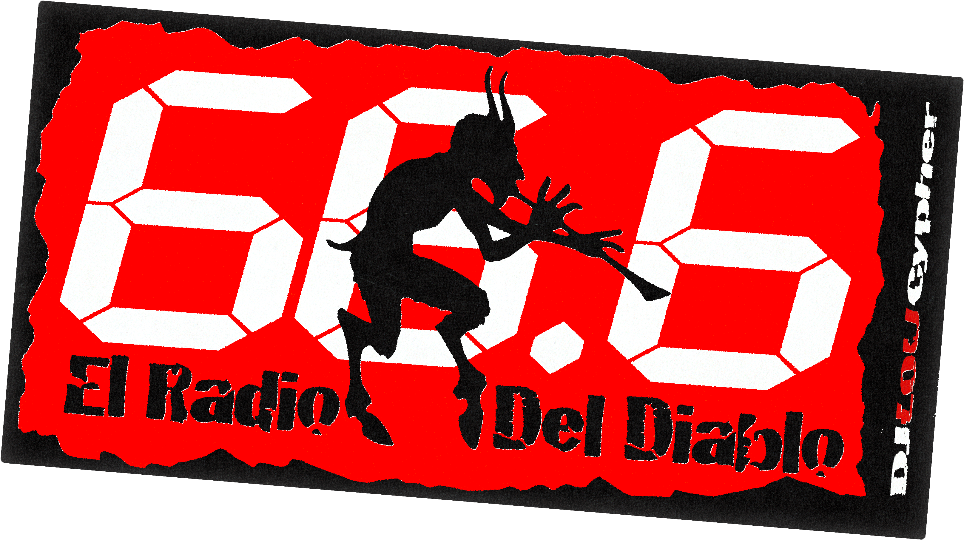 66.6 Sticker